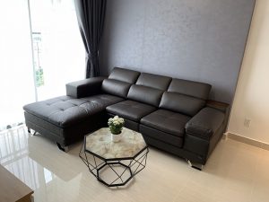 Bộ Sofa Malaysia  - Monteria được bàn giao cho chị Bình căn hộ Moonlight Residences, Quận Thủ Đức